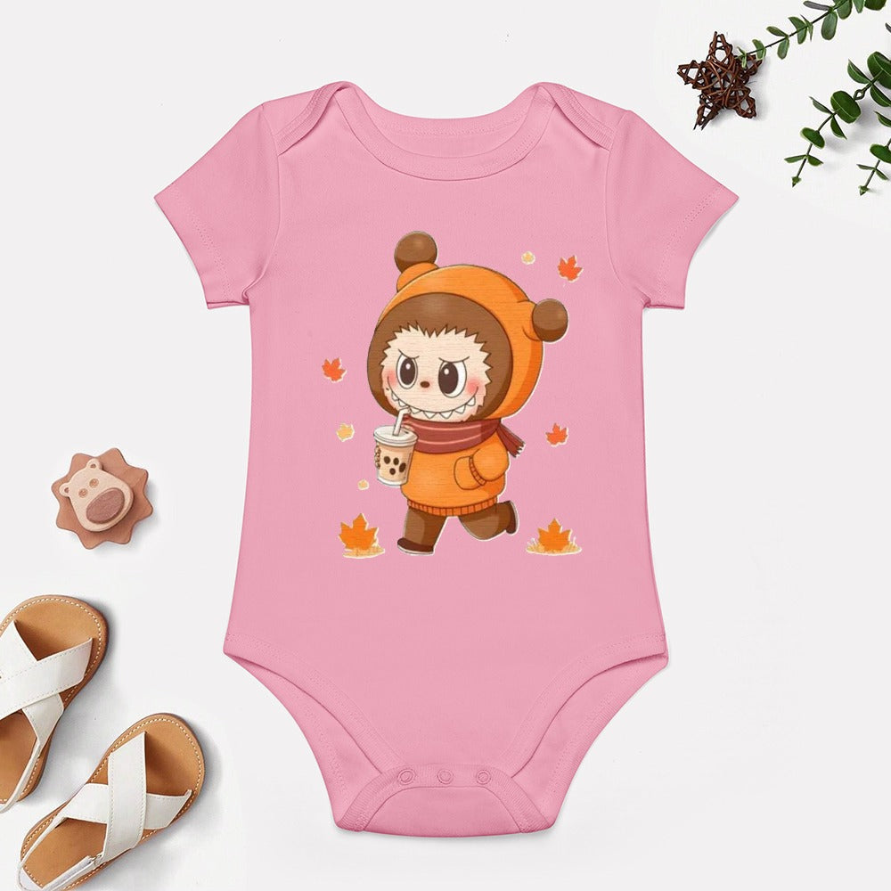 KSC's BABY LABUBU BODYSUIT -Short -Sleeve Baby's Bodysuit