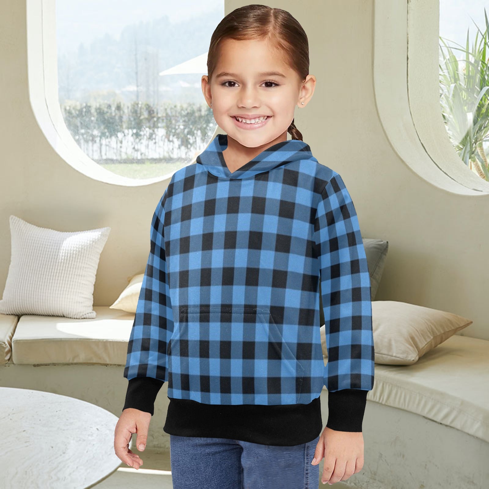 KSC's Exclusive Designs Little Girls' Long Sleeve Hoodie - Little Girls' Long Sleeve Hoodie