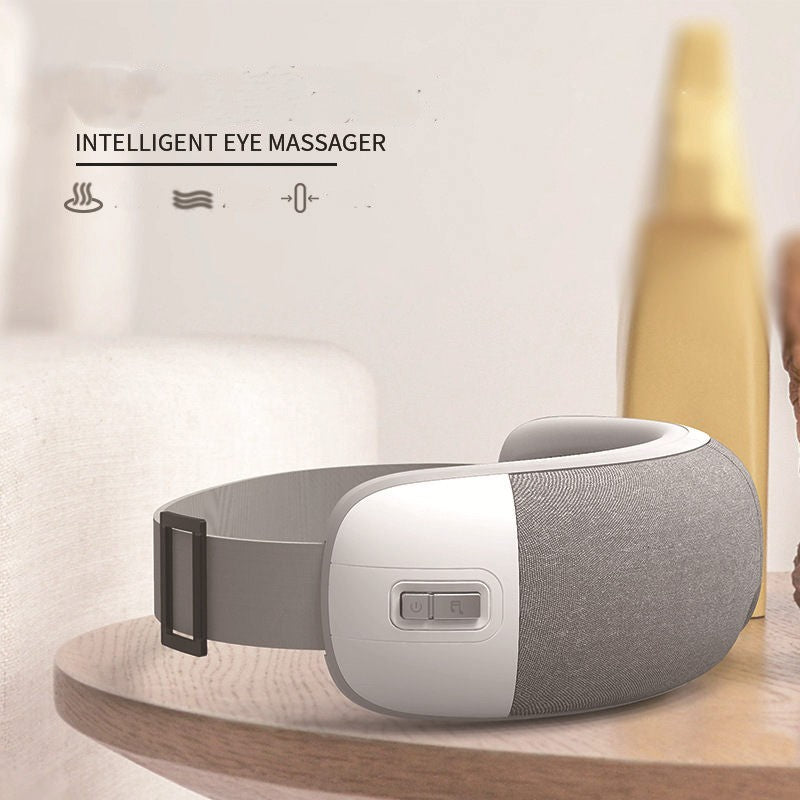 Soothing Hot Compress Eye Massage Device - Advanced Steam Eye Mask for Relaxation &amp; Vision Care - Perfect for Both Adults &amp; Kids