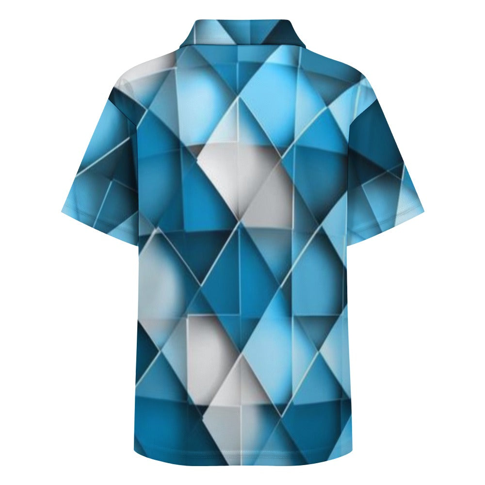 KSC's Exclusive Kids Designs- Young Men's/Boys New Kid's Shoulder buttoned polo shirt