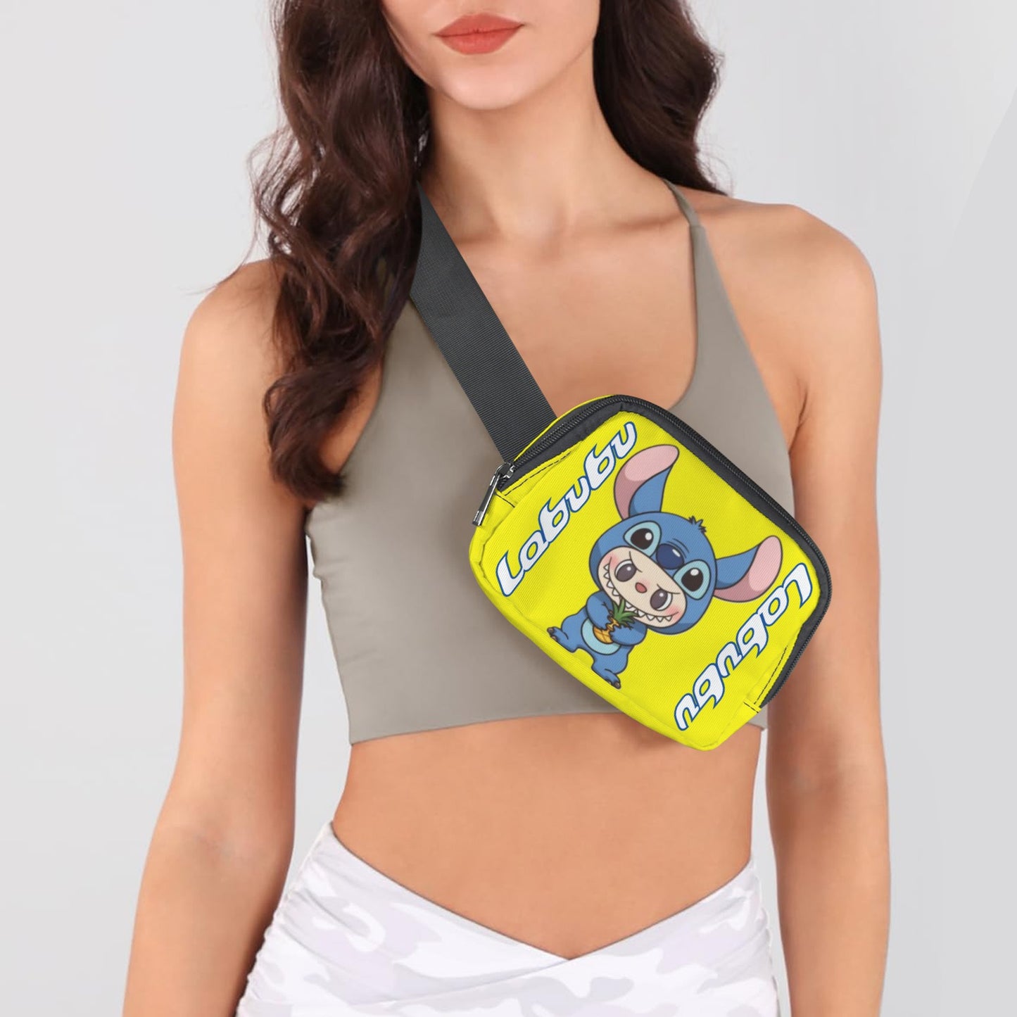 🌈 Labubu Stitch Crossbody Fanny – Color-Pop Cool for Every Age! Labubu Stitch Cross Body Bags - Fanny Bags: Adults & Kids with Variety Of Colors