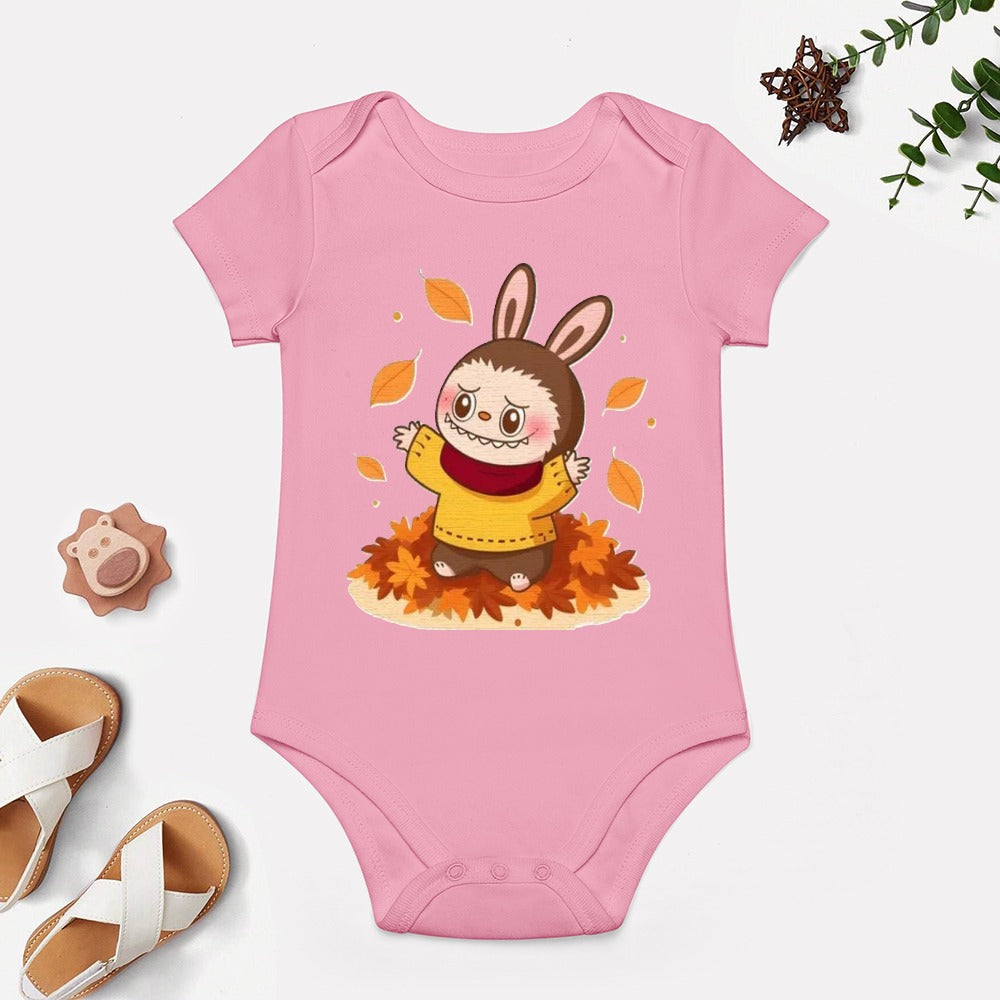 KSC's BABY LABUBU BODYSUIT -Short -Sleeve Baby's Bodysuit