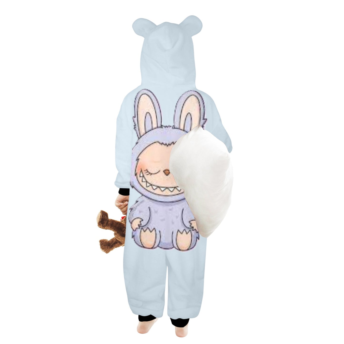 KSC's Exclusive Labubu Little Kids Onesies (2 to 7 Years Old) - Sleep Labubu