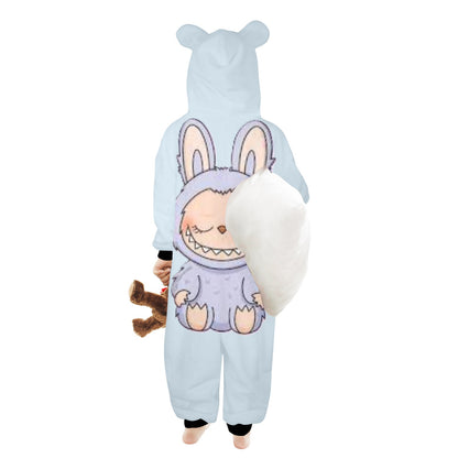 KSC's Exclusive Labubu Little Kids Onesies (2 to 7 Years Old) - Sleep Labubu