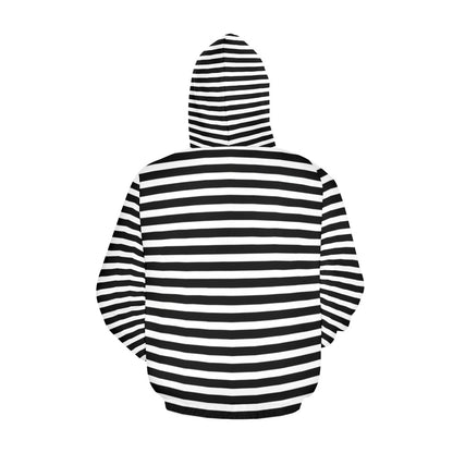 KSC's Exclusive Women's Stripe Design Hoodies Collection (10 Options) Hoodie (Model H13)