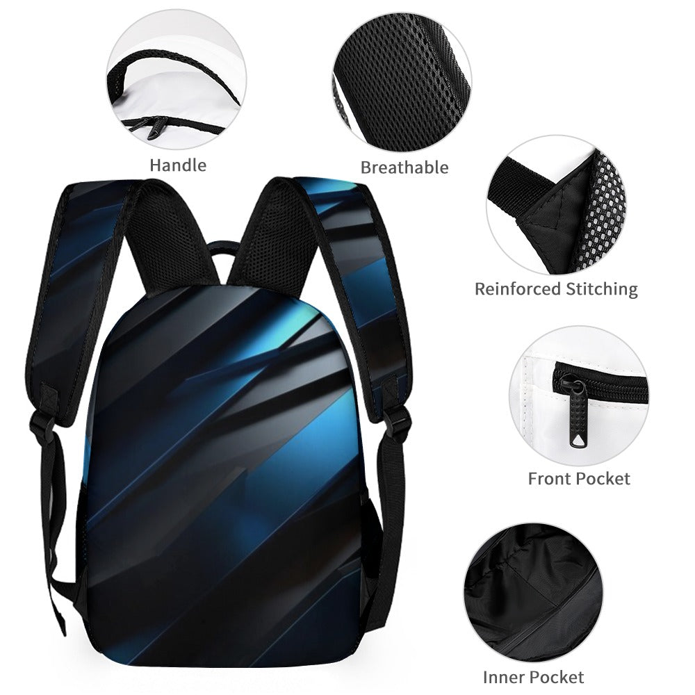 BACK TO SCHOOL BUNDLES -3PC Back To School Set - KSC's Custom Designs Back To School Sets - Backpacks, Three piece set combination Backpacks, Lunch Box, Pencil Bag/Organizer