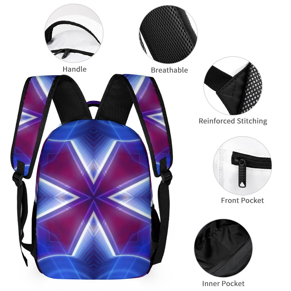 BACK TO SCHOOL BUNDLES -3PC Back To School Set - KSC's Custom Designs Back To School Sets - Backpacks, Three piece set combination Backpacks, Lunch Box, Pencil Bag/Organizer