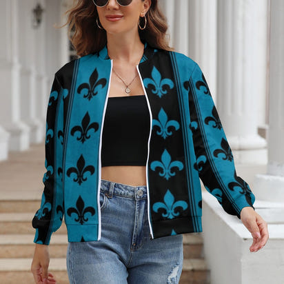 Women's Long Sleeve Zipper Jacket (10 Options) - KSC's Limited Edition Designer Collections