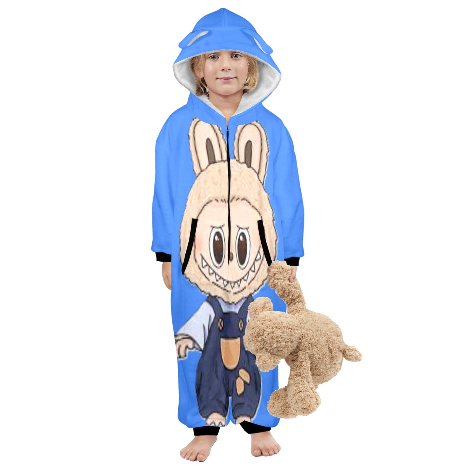 KSC's Exclusive Labubu Little Kid Onesie (2 to 7 years old) Overalls Labubu