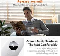 🔥 Neck Toasted. Vibes Boosted. 🔥 10,000mAh Rechargeable Neck Warmer – Fits Necks Up to 8” Wide -10000mah Rechargeable Neck Warmer,for Necks Up to 8 inches Wide