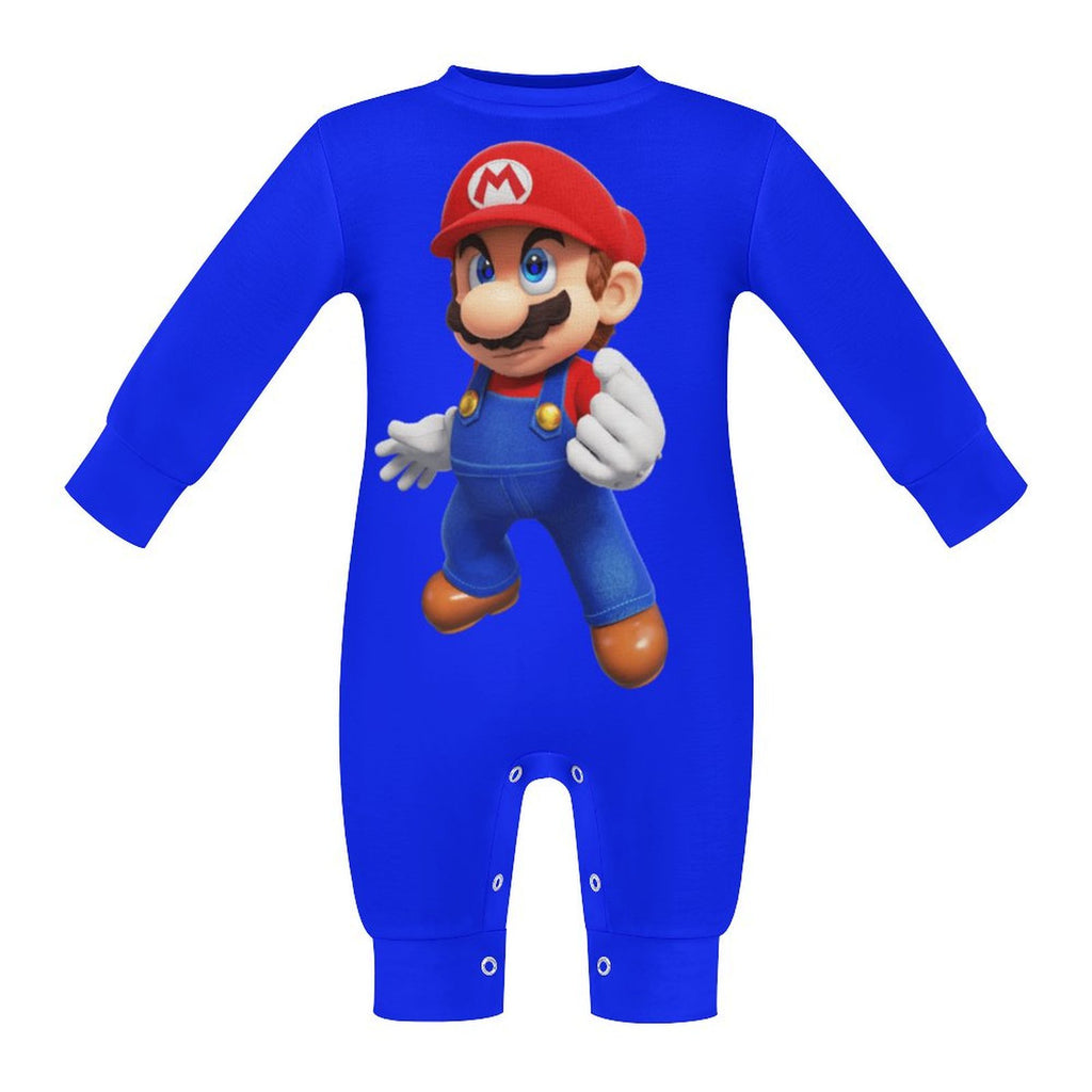 Mario -Baby Long Sleeve Onesie Set