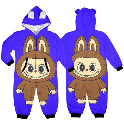 KSC's Exclusive Labubu Little Kids Onesies (2 to 7 Years Old) - Brown Bear Labubu