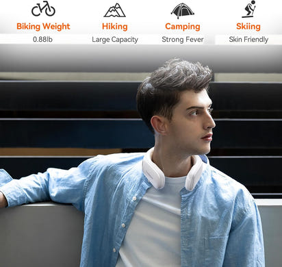 🔥 Neck Toasted. Vibes Boosted. 🔥 10,000mAh Rechargeable Neck Warmer – Fits Necks Up to 8” Wide -10000mah Rechargeable Neck Warmer,for Necks Up to 8 inches Wide