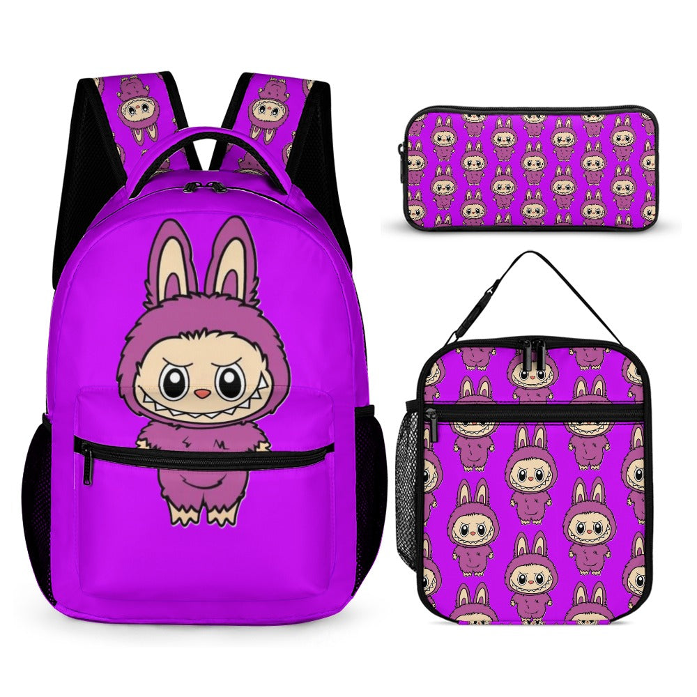 Cutest Exclusive Labubu Backpack Bundles, Three piece set combination - 10 different options to choose from!