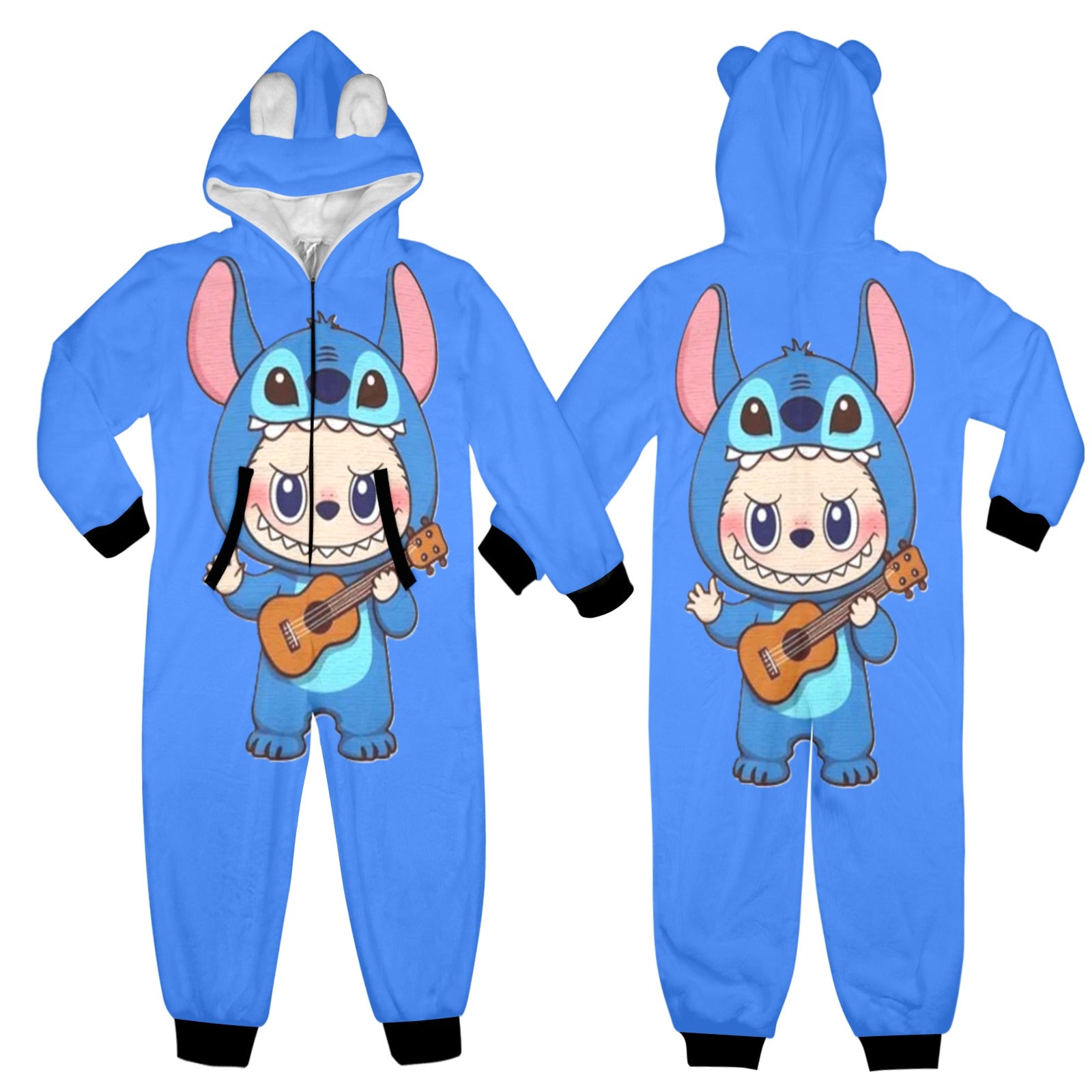 KSC's Exclusive Big Kids Onesie Labubu (8 to 15 Years) Blue Stitch