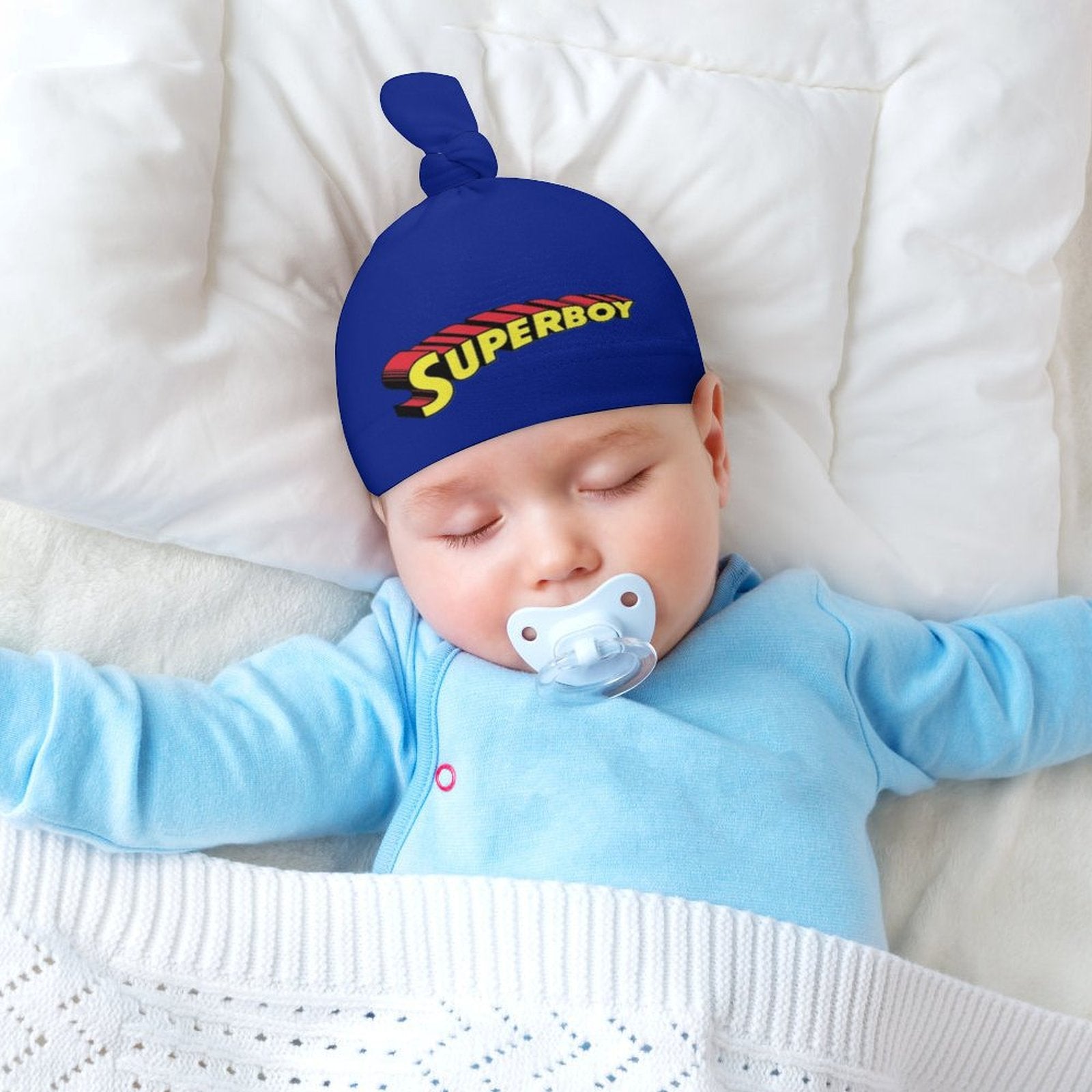 Top Knot Hat for Baby (A set of 2) Top Knot Hat for Baby (A set of 2)