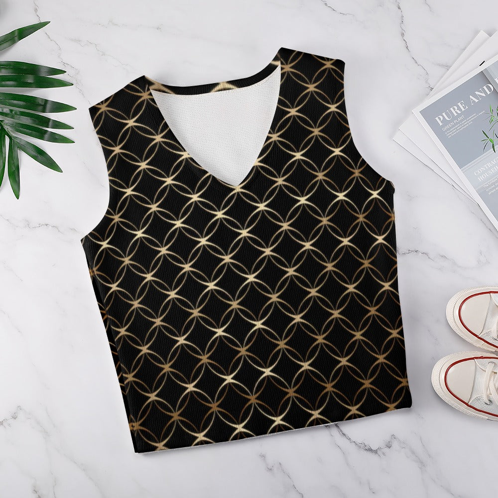 KSC's Custom Designs Women's Long Sleeve Button Knit Vest - 10 OPTIONS INSIDE