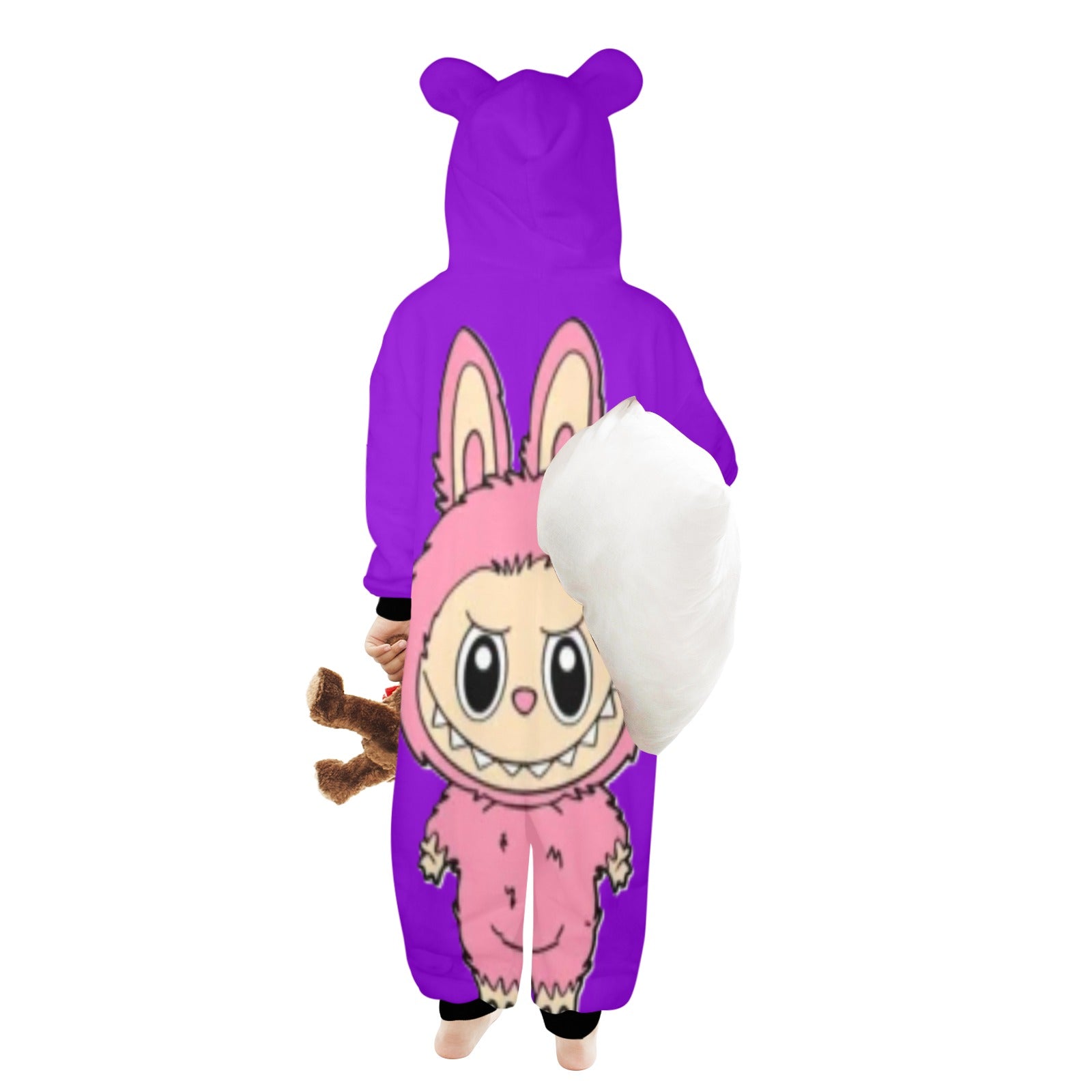 KSC's Exclusive Labubu Little Kids Onesies (2 to 7 Years Old) - Pink Labubu