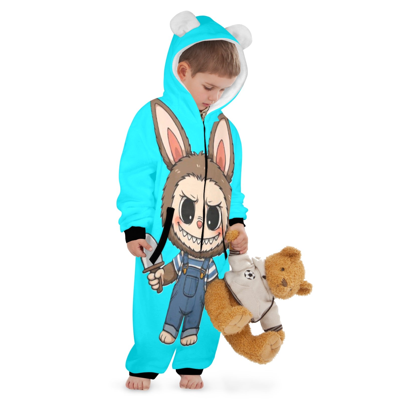 KSC's Halloween Exclusive Little Kids Unisex Onesie Labubu Chucky