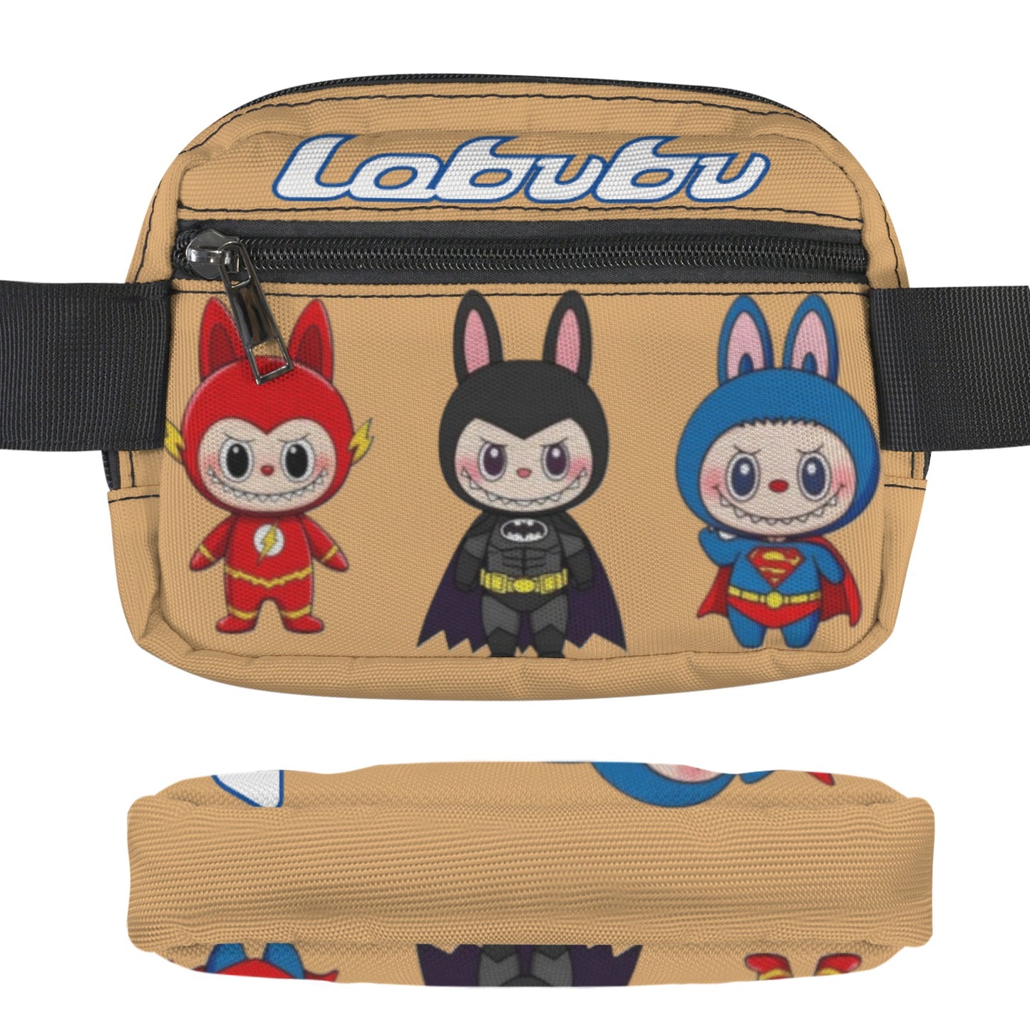 Labubu Trio Of Titans - Labubu Heros Cross Body Bags - Fanny Packs for Kids & Adults are all the rage!