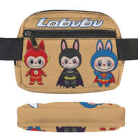Labubu Trio Of Titans - Labubu Heros Cross Body Bags - Fanny Packs for Kids & Adults are all the rage!