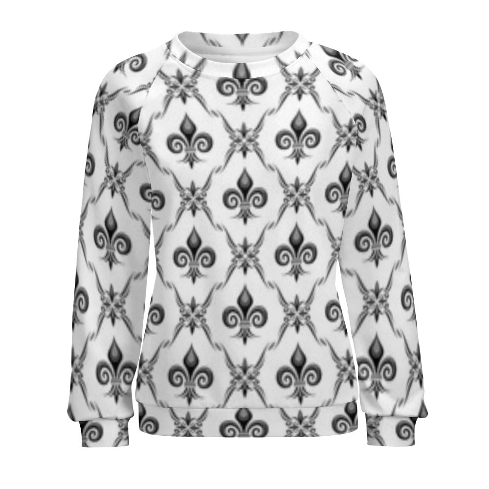 Raglan round neck KSC's Exclusive Women's Sweater Collection (10) Designs/Styles - Raglan round neck sweater