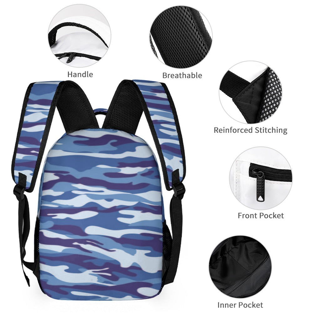 BACK TO SCHOOL BUNDLES -3PC Back To School Set - KSC's Custom Designs Back To School Sets - Backpacks, Three piece set combination Backpacks, Lunch Box, Pencil Bag/Organizer