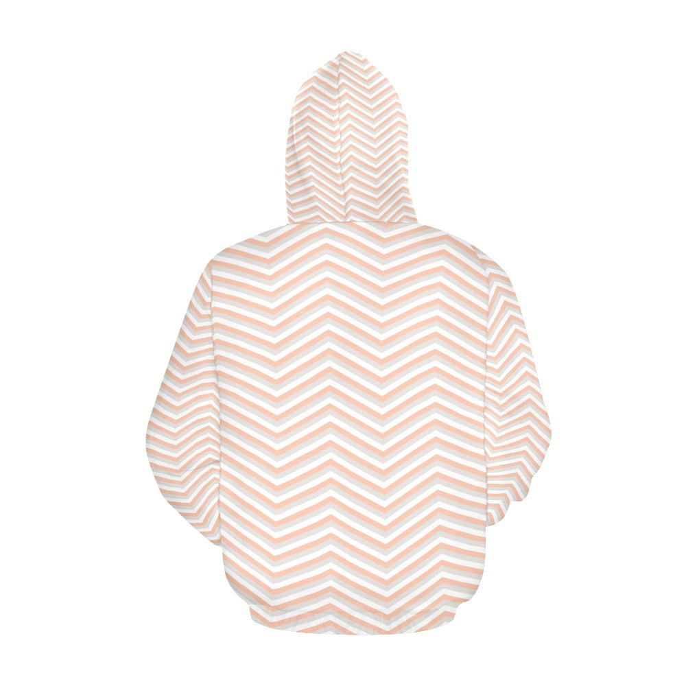 KSC's Exclusive Women's Stripe Design Hoodies Collection (10 Styles) Hoodie (Model H13)