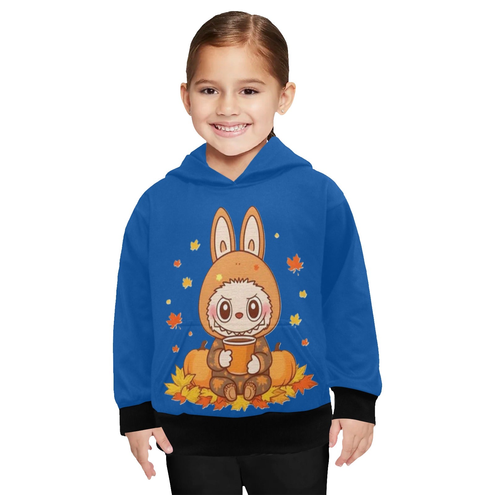 KSC's Little Girls' Fall Labubu Long Sleeve Hoodies - CUTE & COMFY - PERFECT FOR FALL & WINTER!