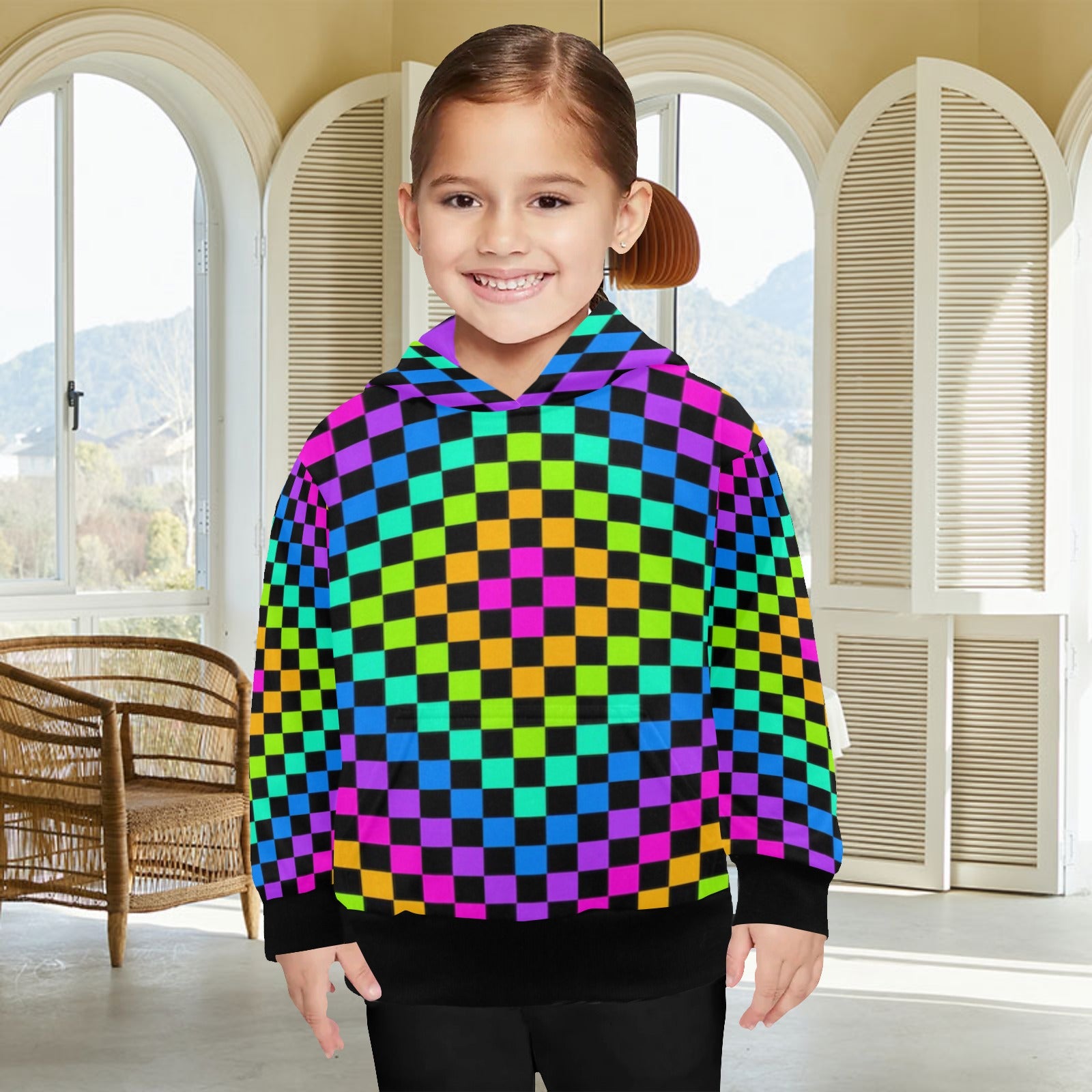 KSC's Exclusive Designs Little Girls' Long Sleeve Hoodie - Little Girls' Long Sleeve Hoodie