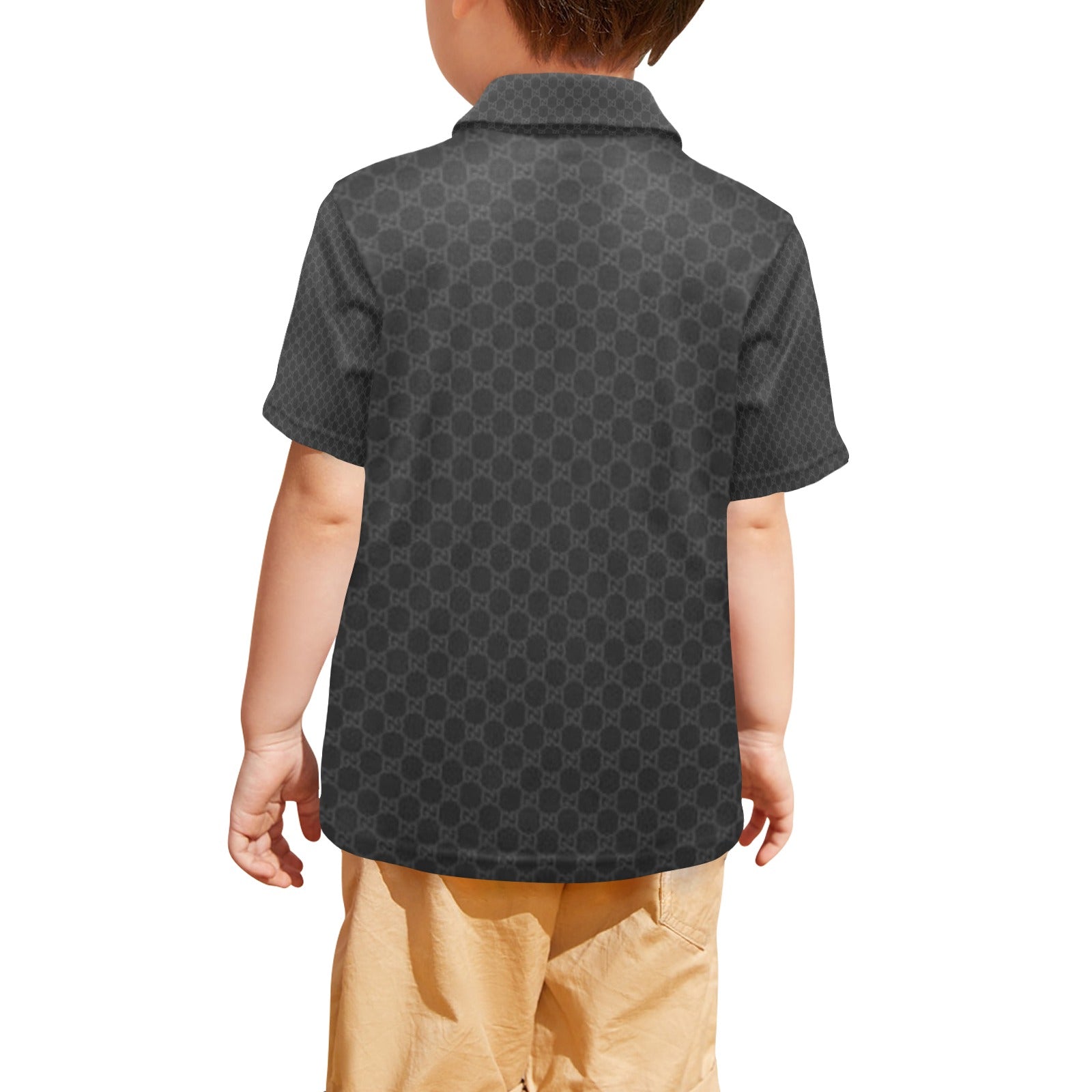 KSC's Exclusive Designs Little Boys' Polo Shirt T55 - 10 Options Inside
