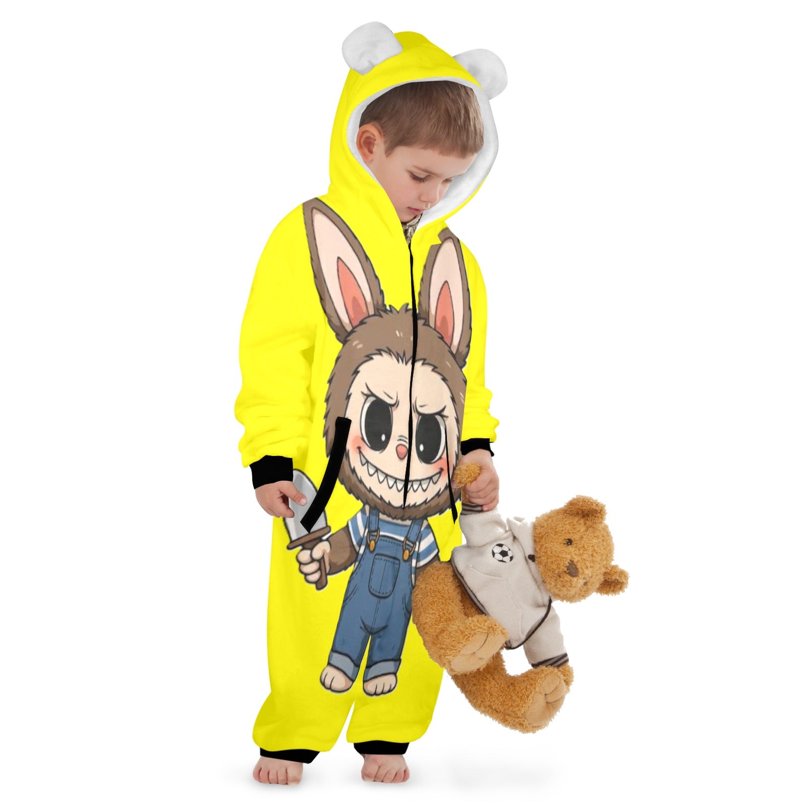 KSC's Halloween Exclusive Little Kids Unisex Onesie Labubu Chucky Doll