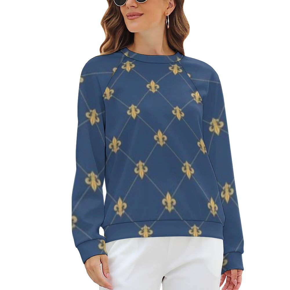 Raglan round neck KSC's Exclusive Women's Sweater Collection (10) Designs/Styles - Raglan round neck sweater