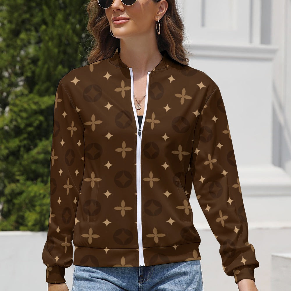 Women's Long Sleeve Zipper Jacket - (10 Options) KSC's Limited Edition Designer Collections