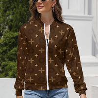 Women's Long Sleeve Zipper Jacket - (10 Options) KSC's Limited Edition Designer Collections