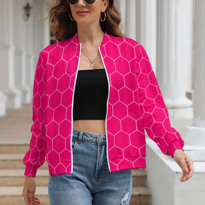 Designer Style Women's Long Sleeve Zipper Jacket (10 Options) - KSC's Limited Edition Collections