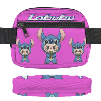 🌈 Labubu Stitch Crossbody Fanny – Color-Pop Cool for Every Age! Labubu Stitch Cross Body Bags - Fanny Bags: Adults & Kids with Variety Of Colors