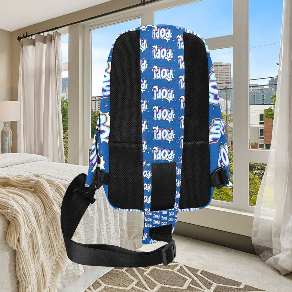 KSC's Exclusive Designs Men's Chest Bag - 9 Options