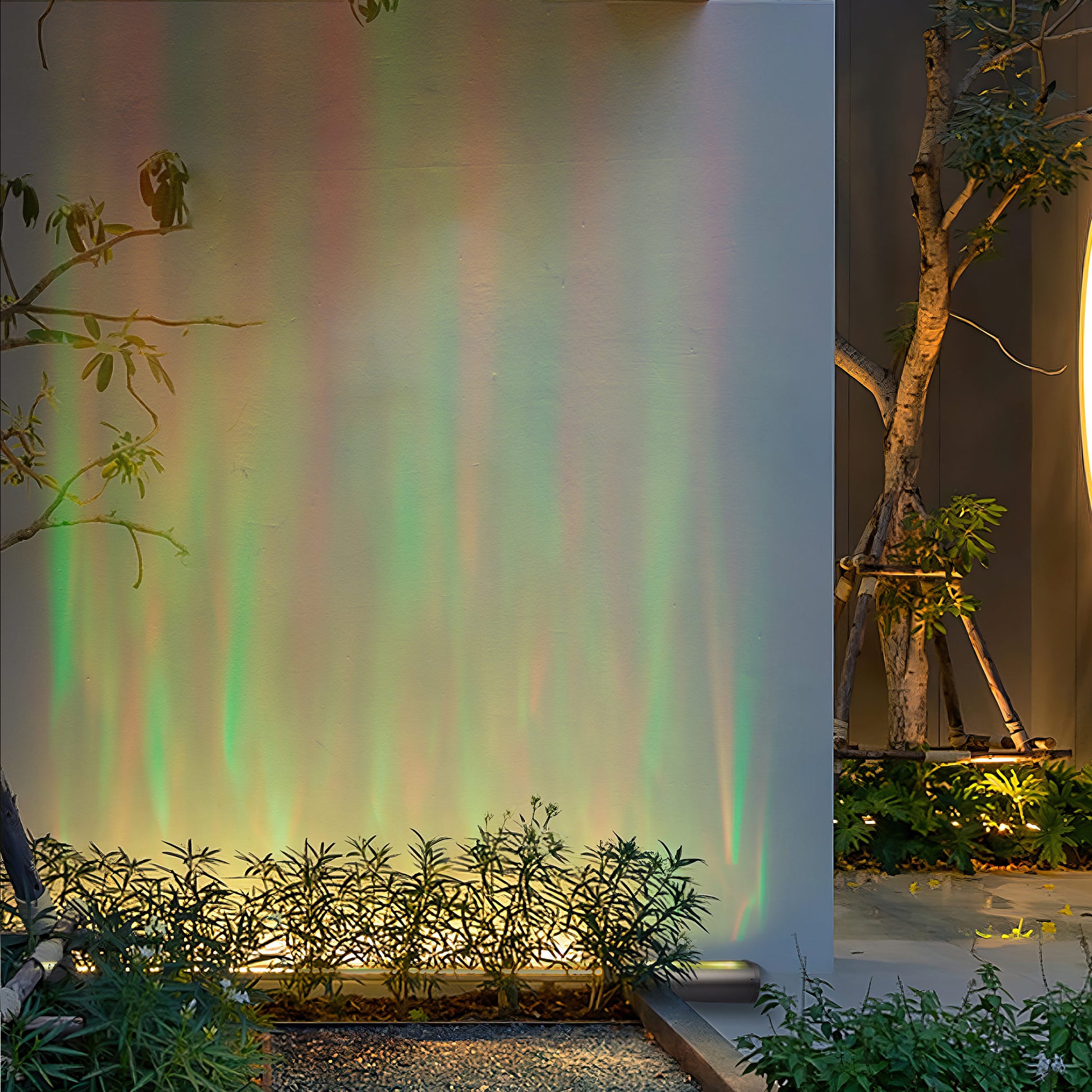 AURORA SKY LIGHT PROJECTOR - EP LIGHT Oudoor Waterproof RGBCW LED Projector Wall light Ambient Background Light Aurora Sky Wall Projector