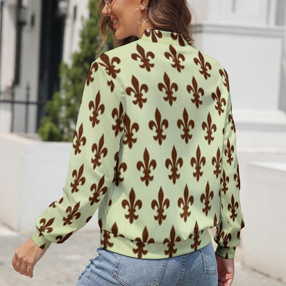 Women's Long Sleeve Zipper Jacket (10 Options) - KSC's Limited Edition Designer Collections