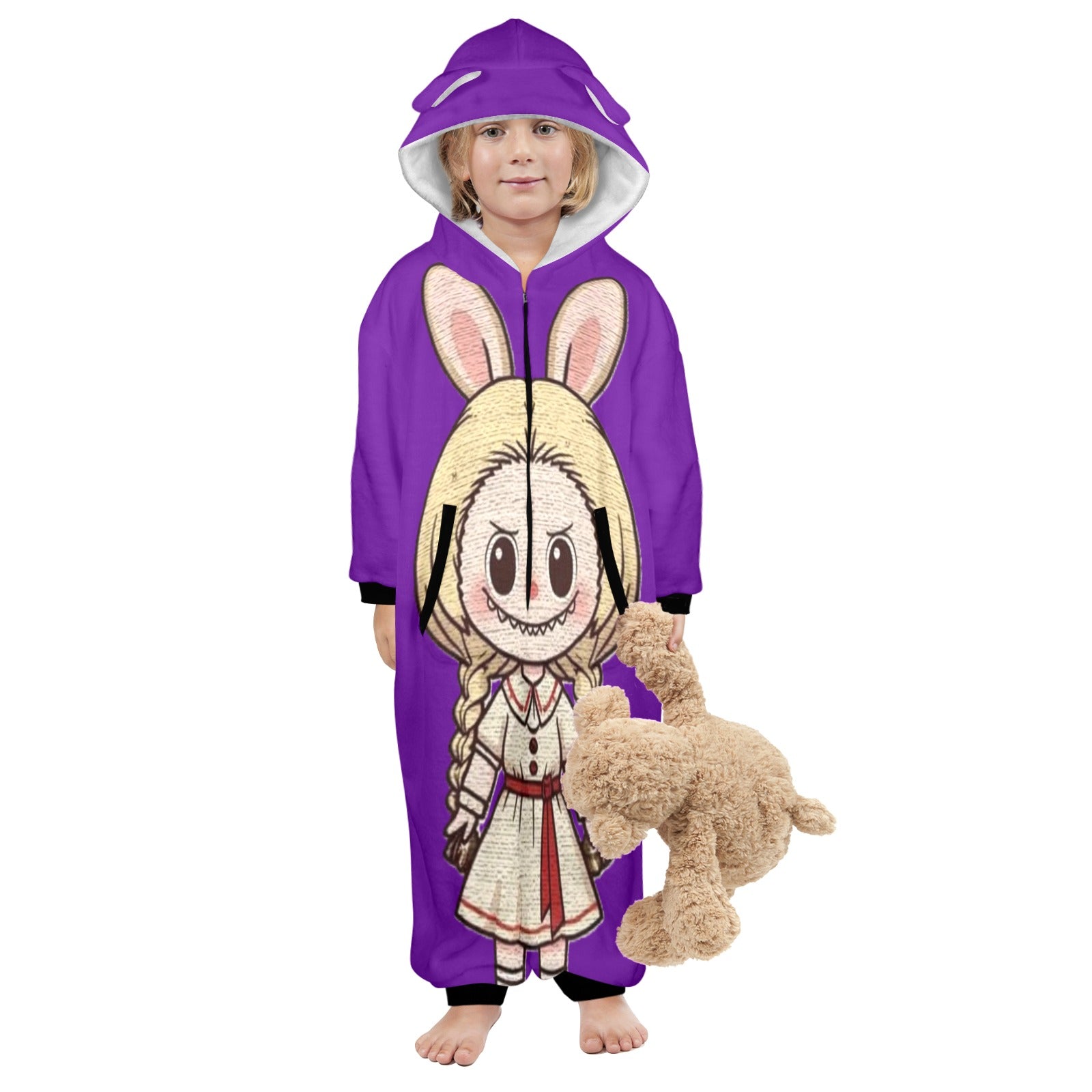 KSC's Halloween Exclusive Little Kid Unisex Onesie Labubu AnnaBelle Conjuring