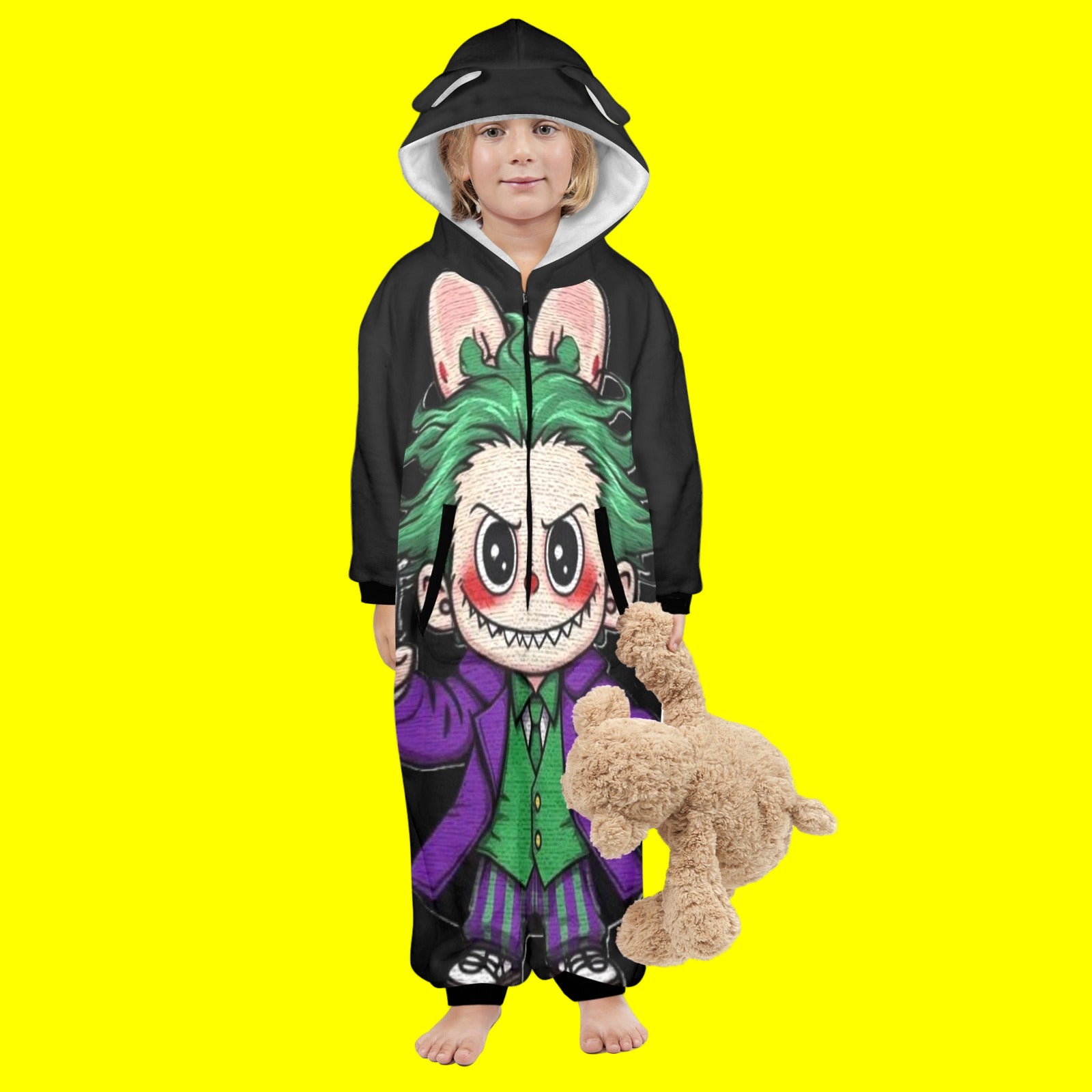 KSC's Halloween Lil Kid Unisex Onesie 2 to 7 years old - Labubu Joker