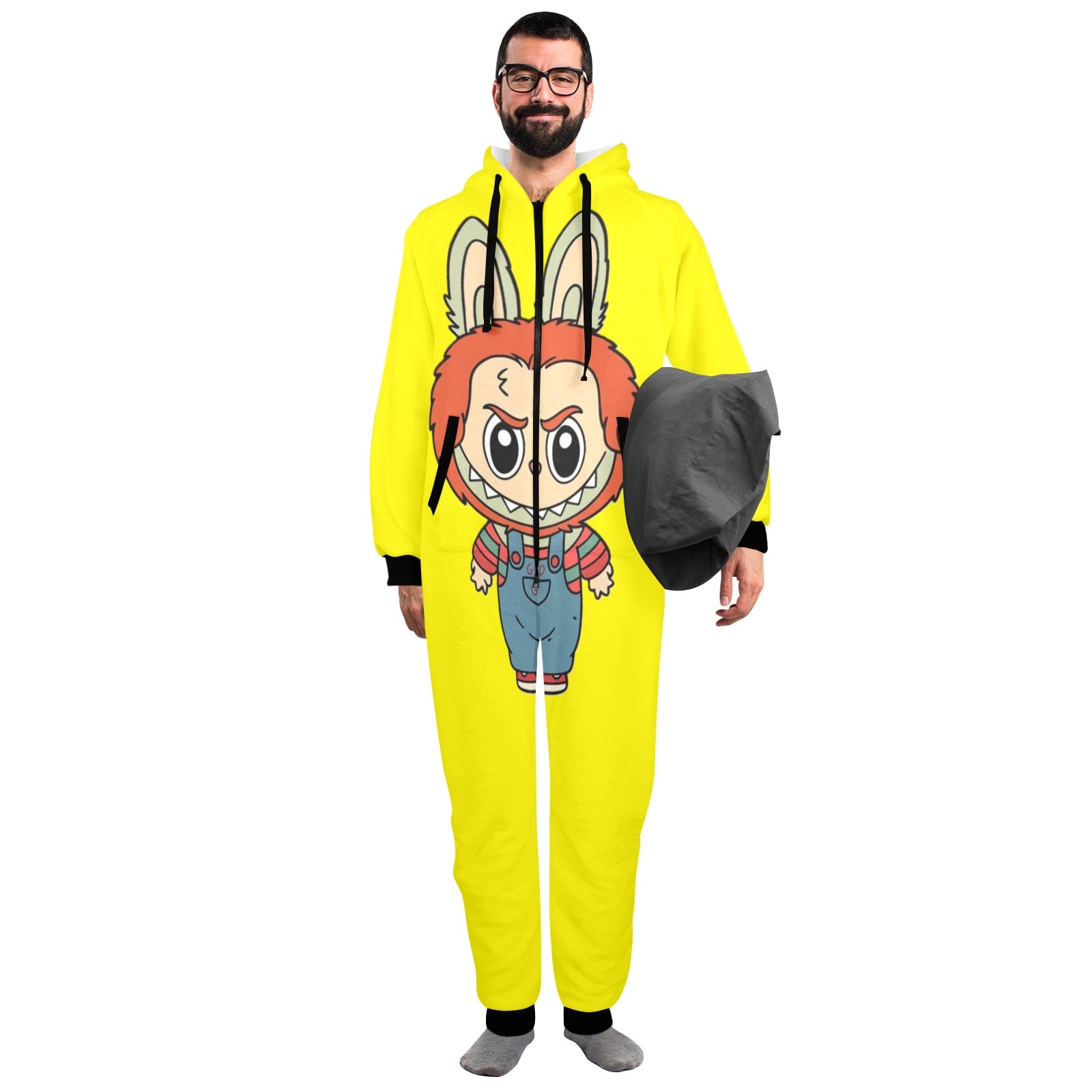 KSC's Exclusive Halloween Adult Unisex Onesie - Labubu Good Guy Doll