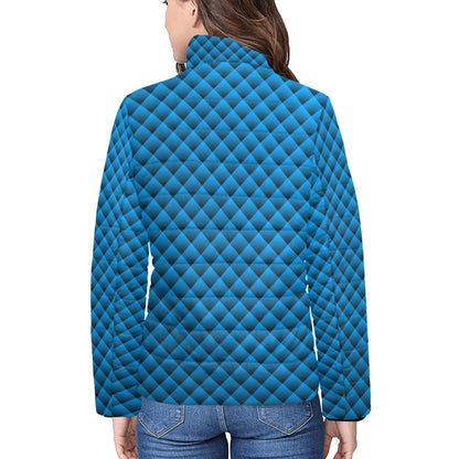 KSC's Exclusive  Women's Stand Collar Padded Jackets (10) Designs/Styles - Women's stand collar padded jacket(H41)