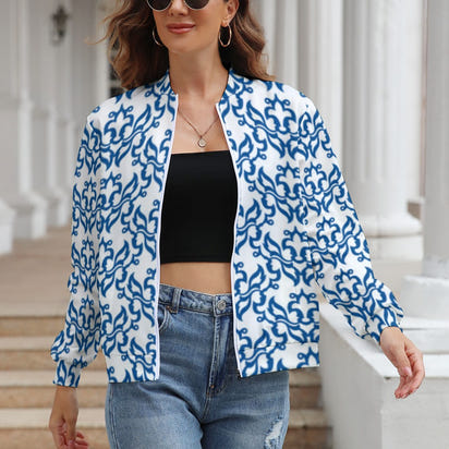 Women's Long Sleeve Zipper Jacket (10 Options) - KSC's Limited Edition Designer Collections