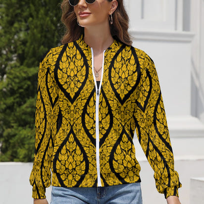 Women's Long Sleeve Zipper Jacket (10 Options) - KSC's Limited Edition Designer Collections