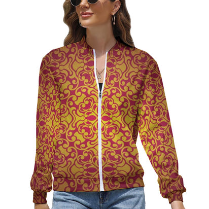 Women's Long Sleeve Zipper Jacket (10 Options) - KSC's Limited Edition Designer Collections