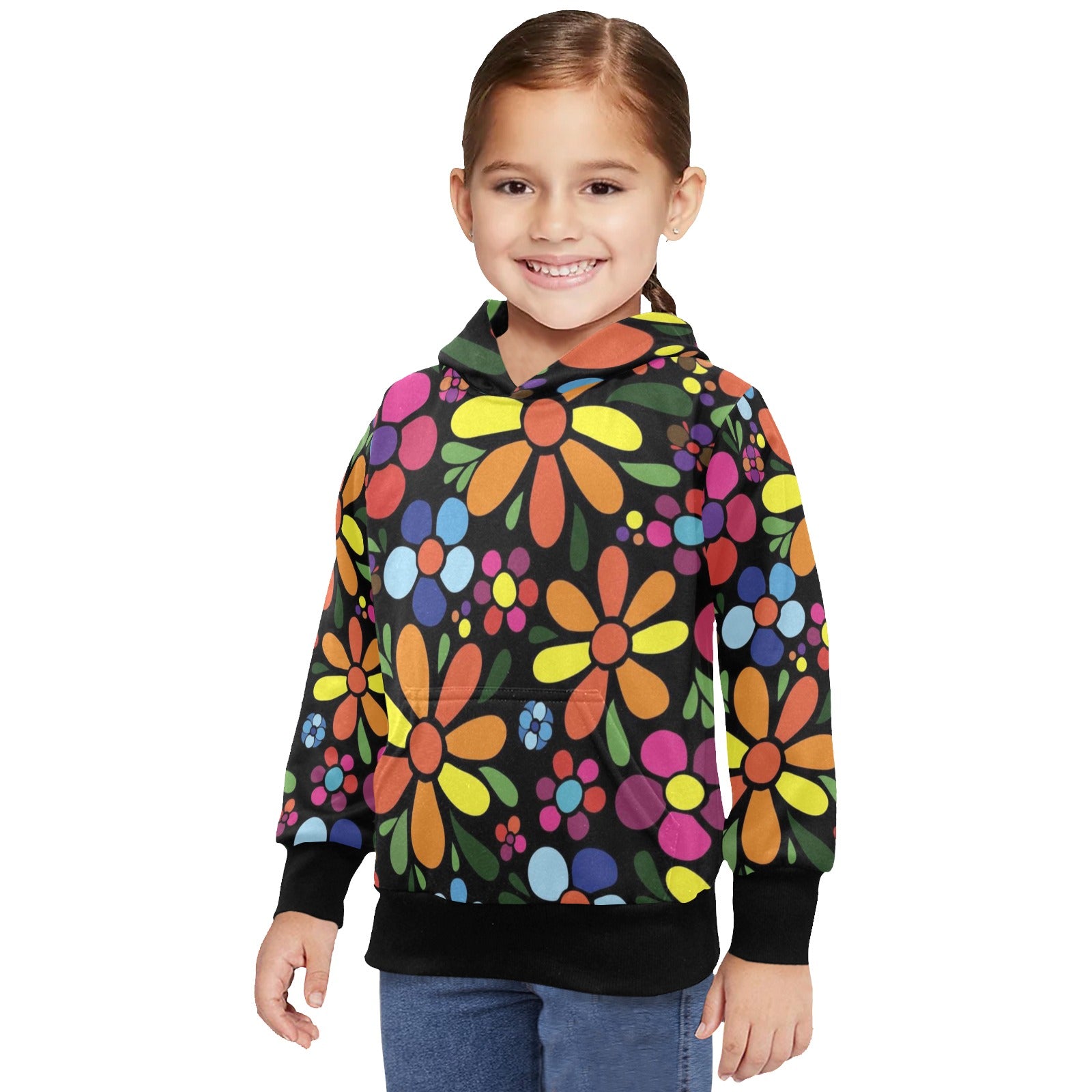 KSC's Designs Little Girls' Long Sleeve Hoodies