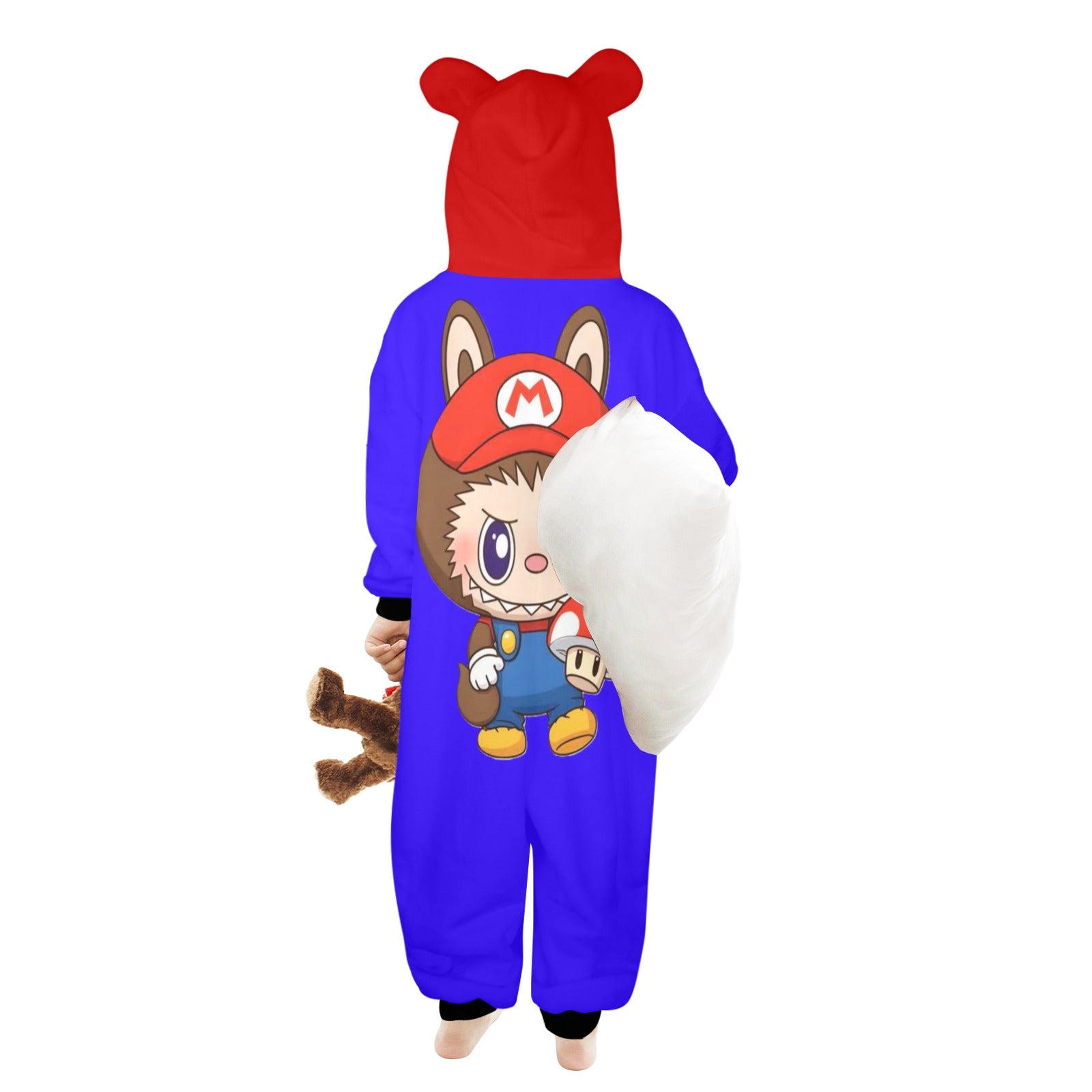 KSC's Exclusive Little Kids Unisex Onesie (2 to 7 Years) Blue Mario Labubu 2