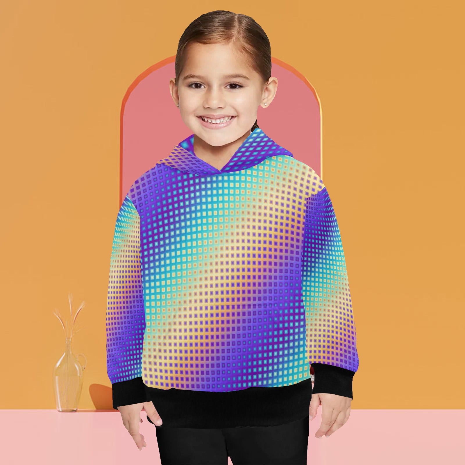 KSC's Exclusive Designs Little Girls' Long Sleeve Hoodie - Little Girls' Long Sleeve Hoodie